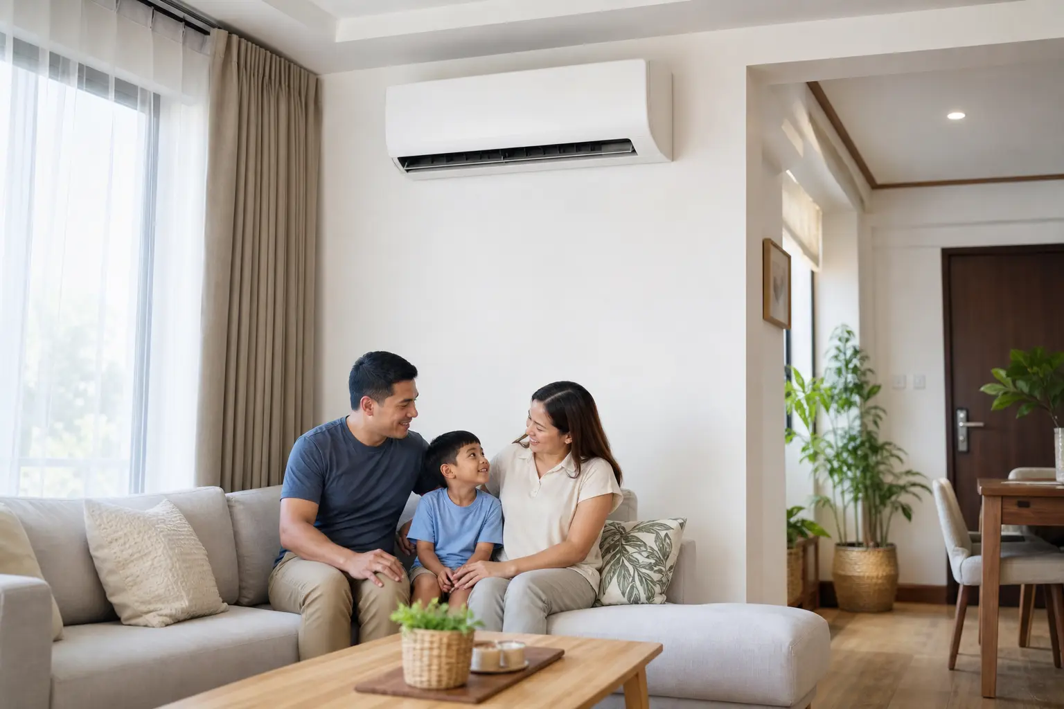 Residential aircon cleaning and repair in Dasmariñas homes