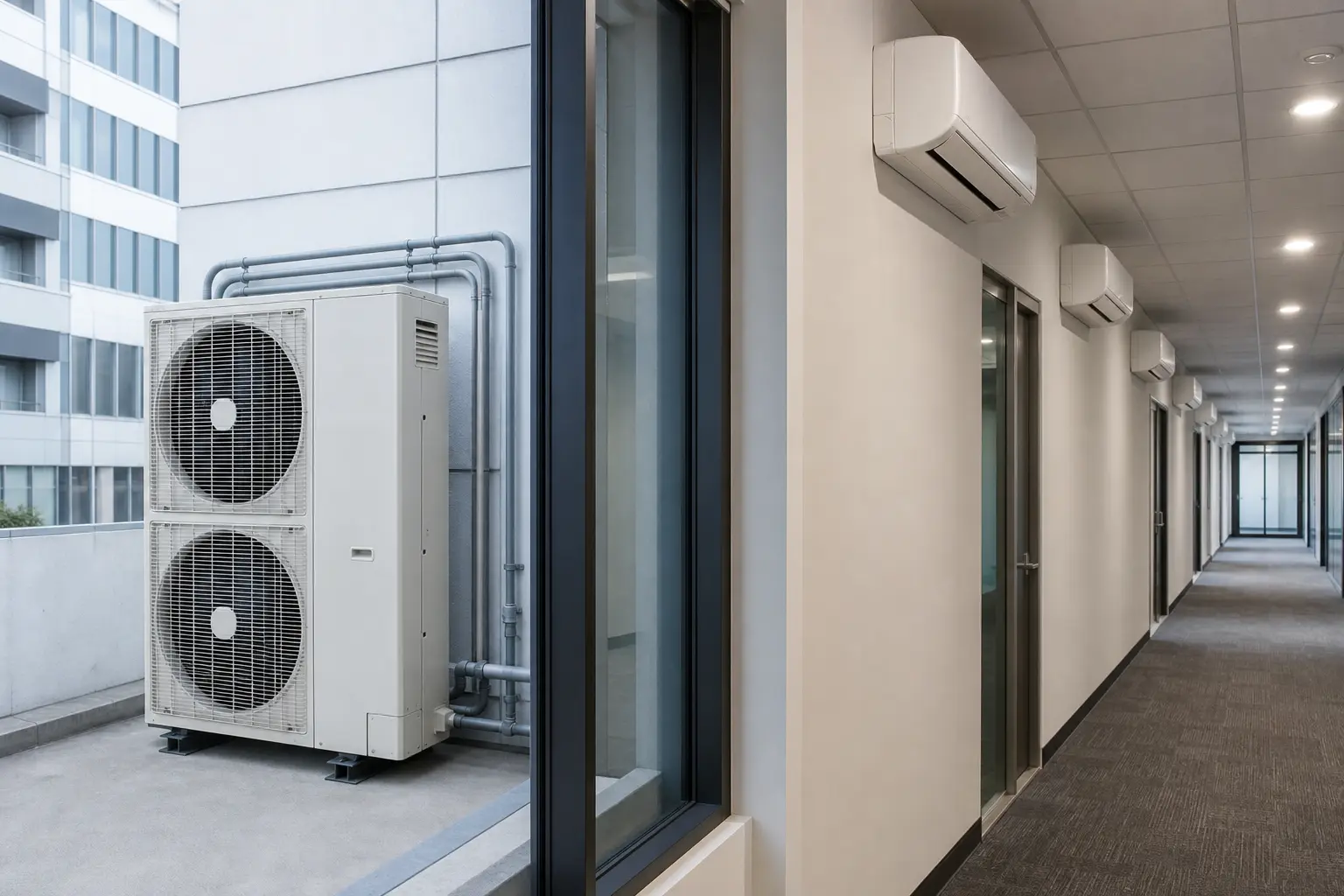 VRF variable refrigerant flow aircon system in Dasmariñas, Cavite