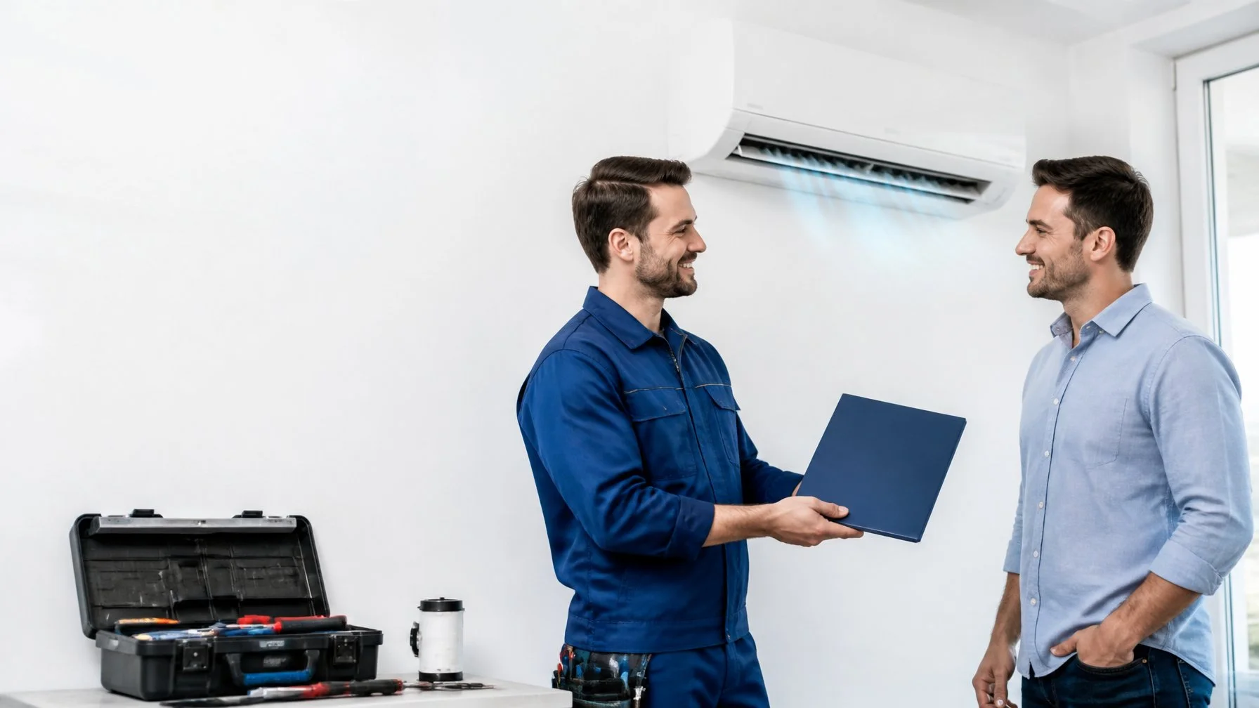 Professional preventive maintenance helping protect the manufacturer's air conditioner warranty